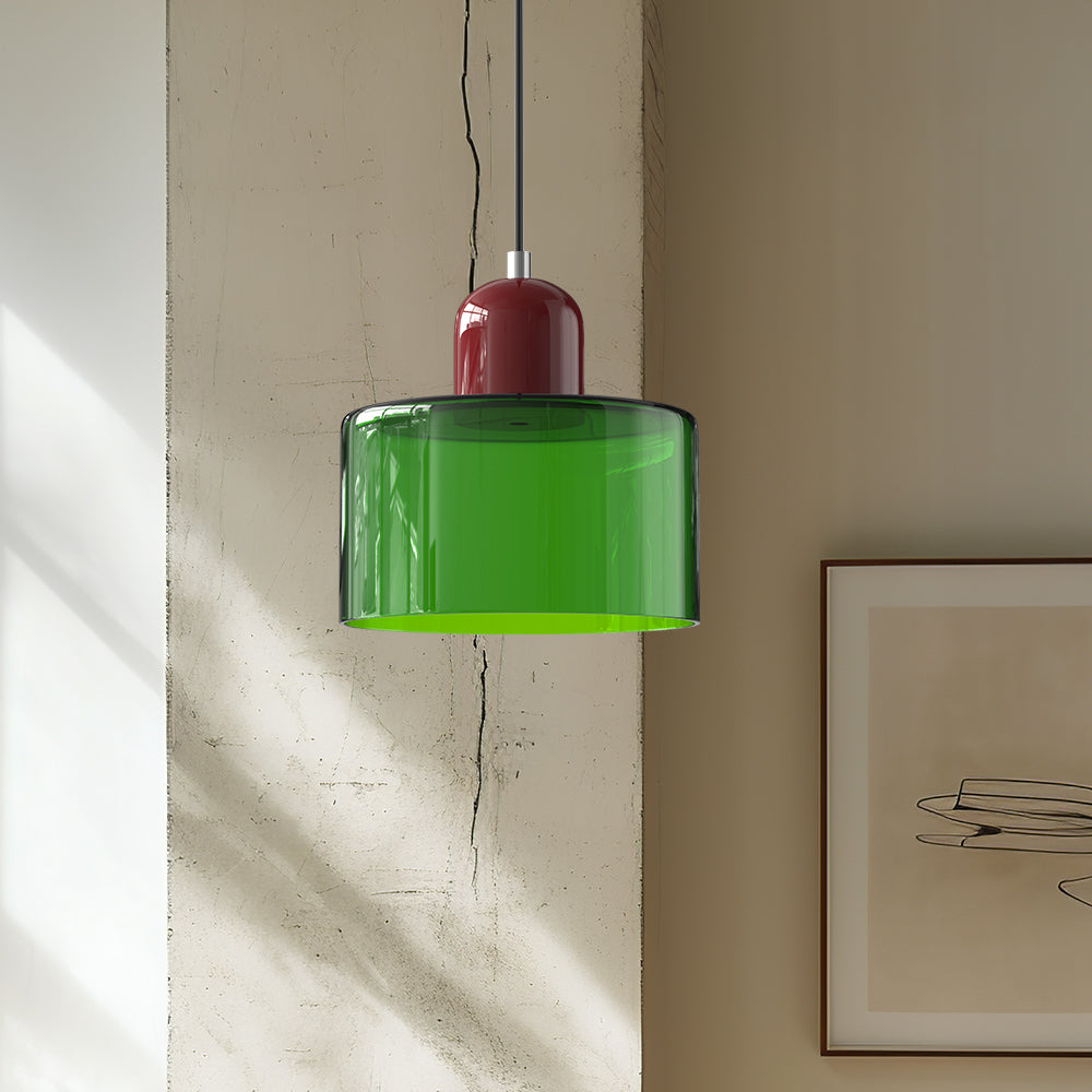 Elongated Halo Pendant Light – Modern Hanging Ceiling Fixture for Dining, Kitchen & Hallway