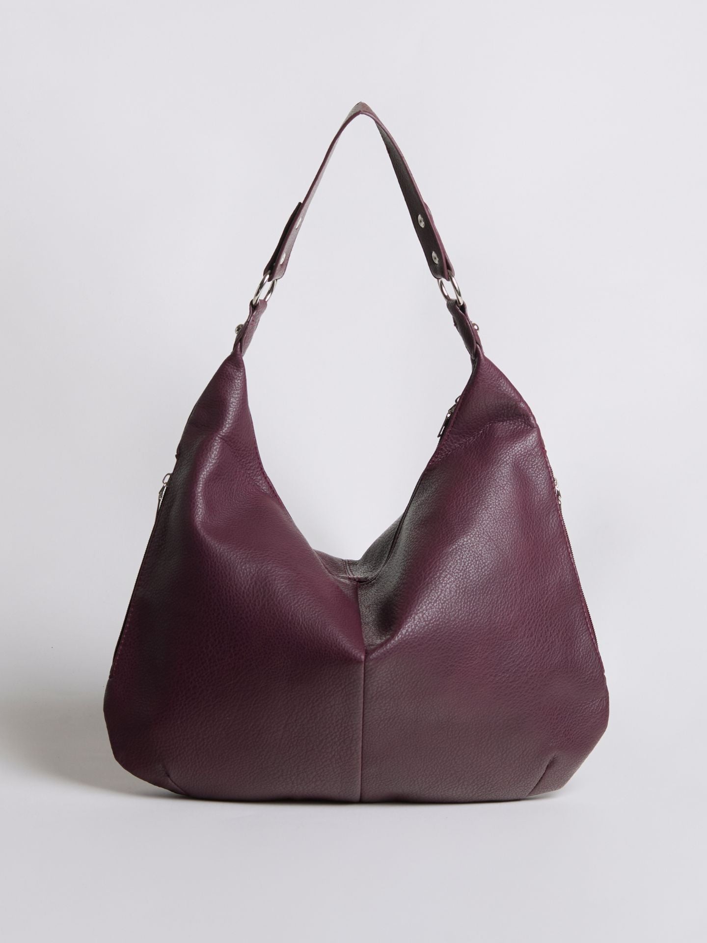 Spacious Shoulder Bag – Vegan Leather