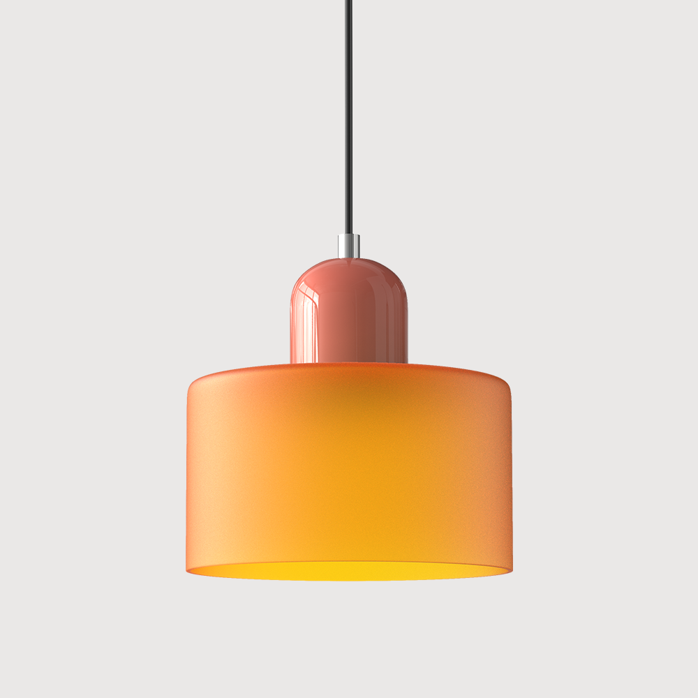 Elongated Halo Pendant Light – Modern Hanging Ceiling Fixture for Dining, Kitchen & Hallway