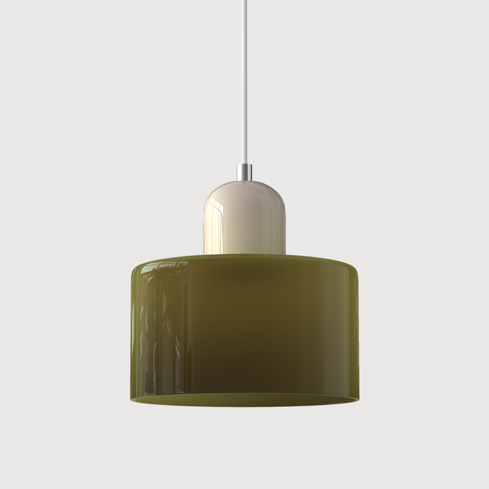 Elongated Halo Pendant Light – Modern Hanging Ceiling Fixture for Dining, Kitchen & Hallway