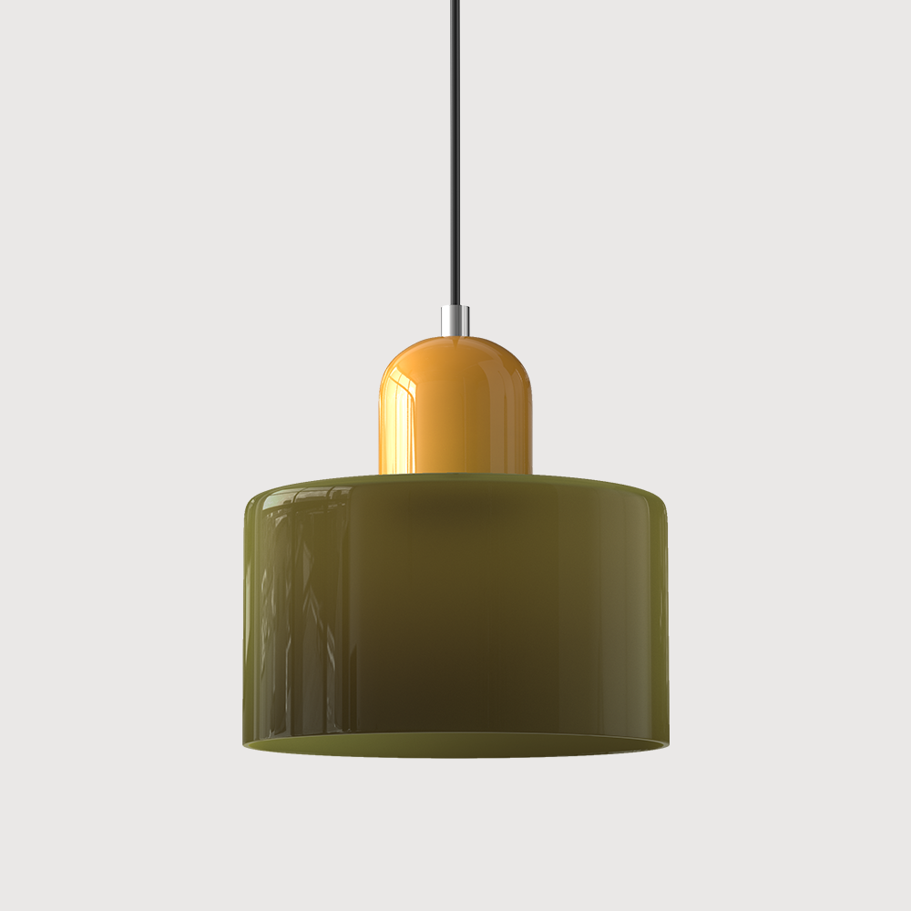 Elongated Halo Pendant Light – Modern Hanging Ceiling Fixture for Dining, Kitchen & Hallway