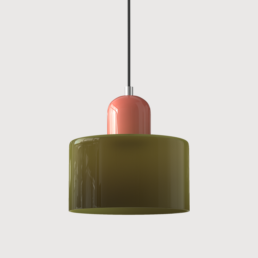 Elongated Halo Pendant Light – Modern Hanging Ceiling Fixture for Dining, Kitchen & Hallway