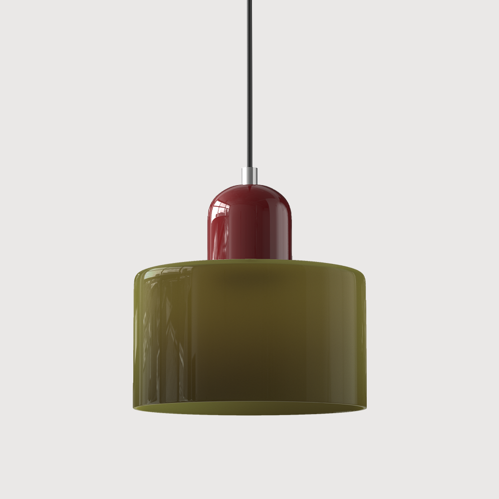 Elongated Halo Pendant Light – Modern Hanging Ceiling Fixture for Dining, Kitchen & Hallway