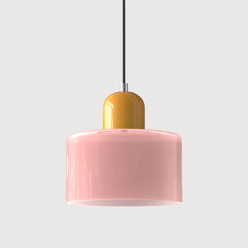 Elongated Halo Pendant Light – Modern Hanging Ceiling Fixture for Dining, Kitchen & Hallway