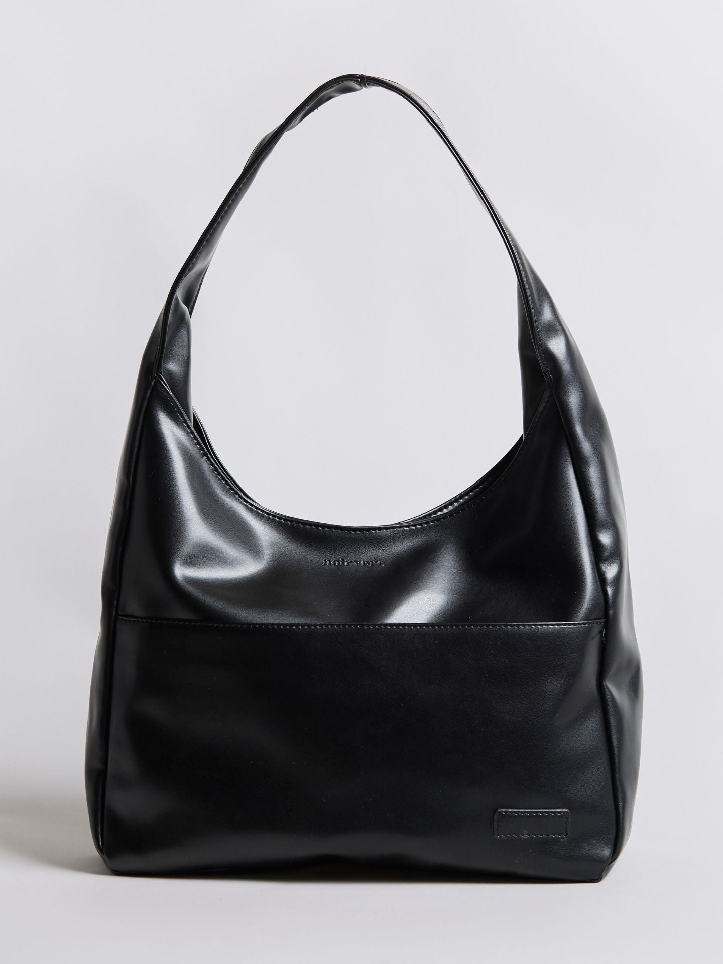 Minimalist Hobo Shoulder Bag – Vegan Leather