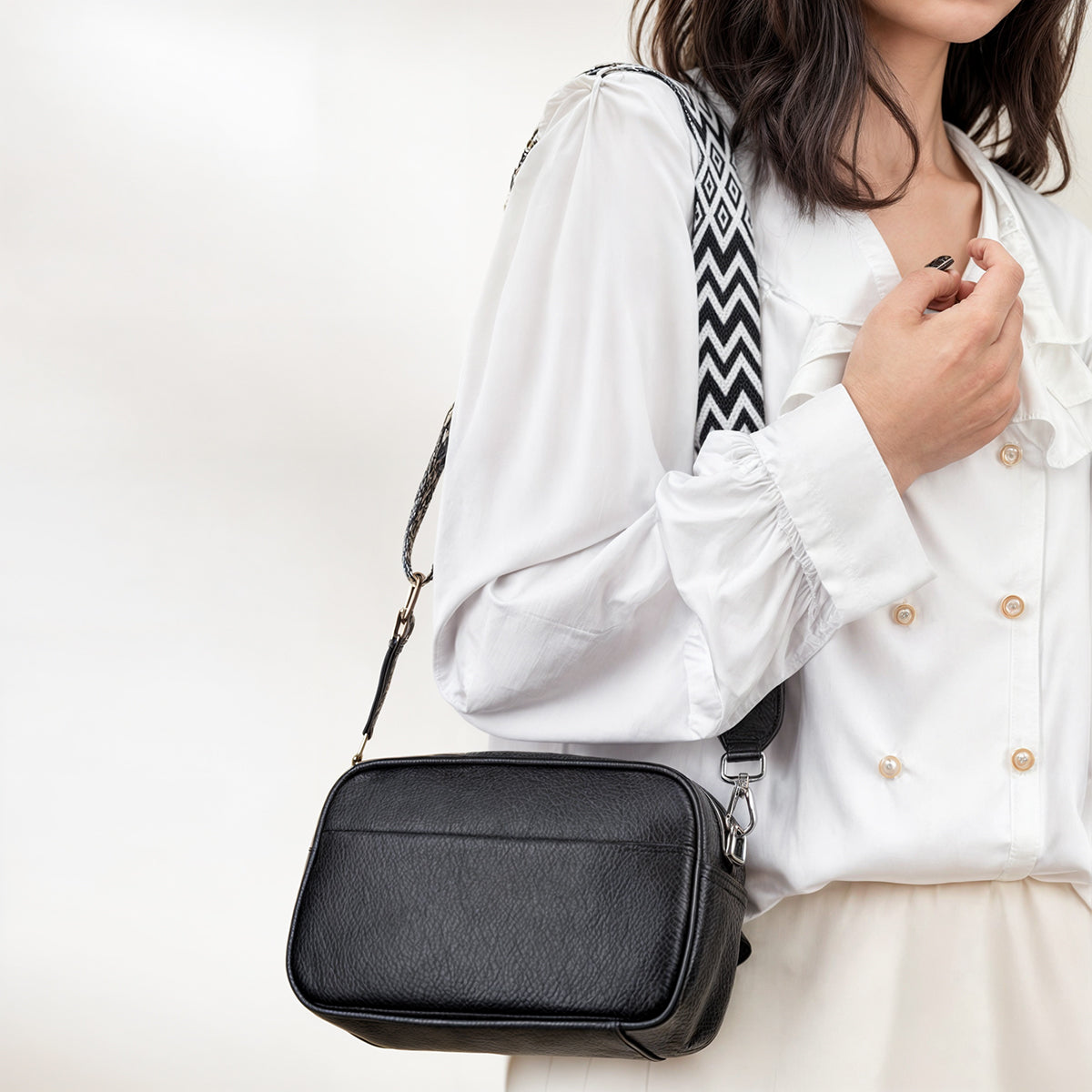 Genuine Leather Crossbody Bag for Women Premium Shoulder Purse