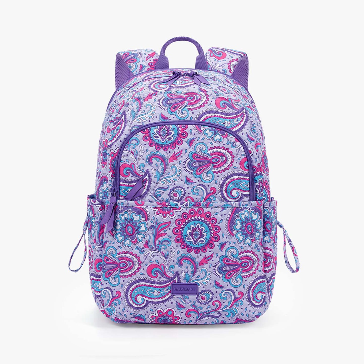 Black Backpack with Laptop Compartment & Side Pockets – Lightweight, Water-Resistant & Stylish for School or Work