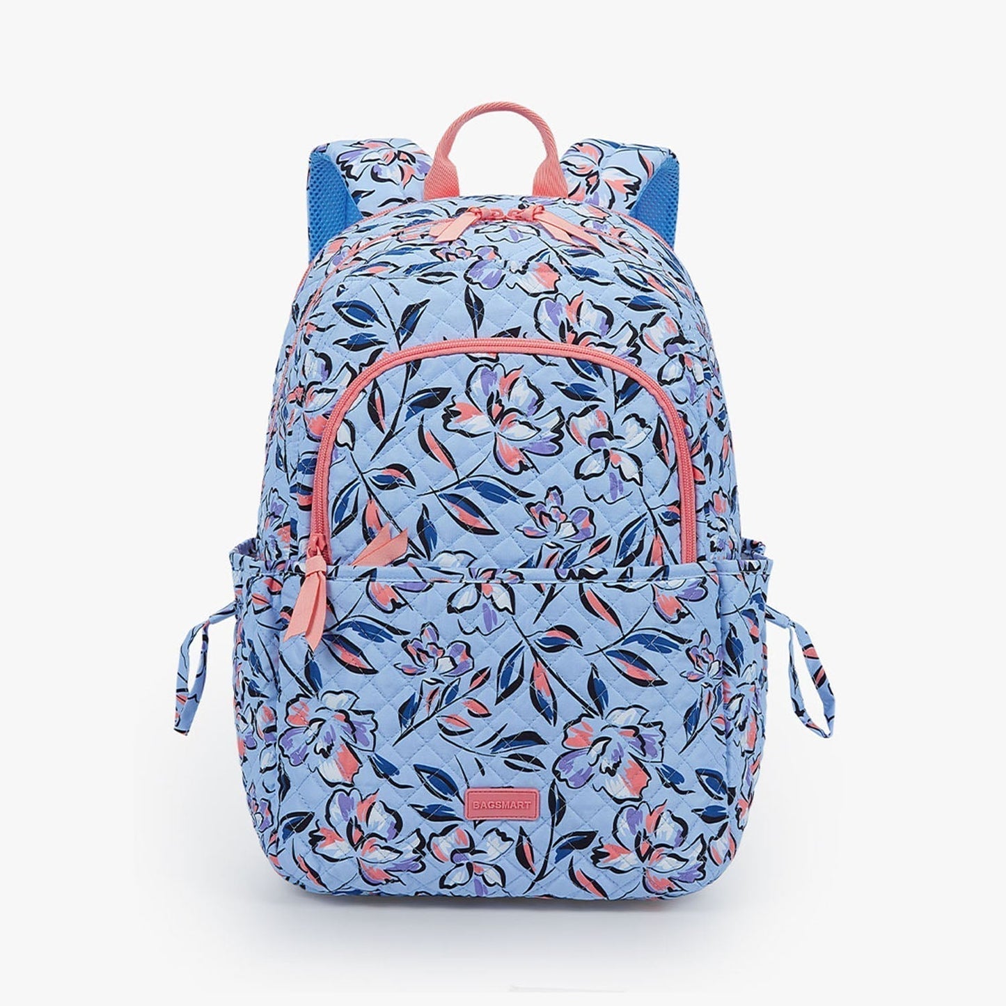 Black Backpack with Laptop Compartment & Side Pockets – Lightweight, Water-Resistant & Stylish for School or Work