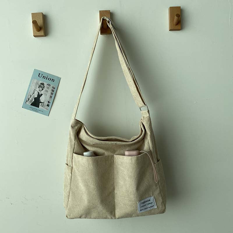 Stylish Canvas Shoulder Bag for Women – Spacious, Durable & Water-Resistant Everyday Tote