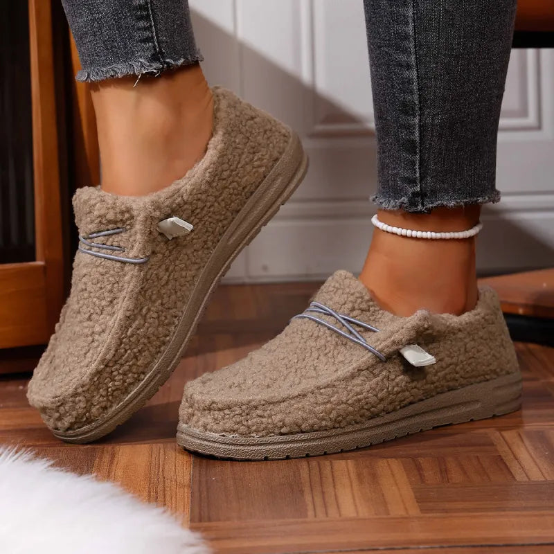 Zyvanna Cozy Teddy Slippers – Plush, Cloud-Like Comfort for Cold Weather | Indoor & Outdoor Wear | Unisex