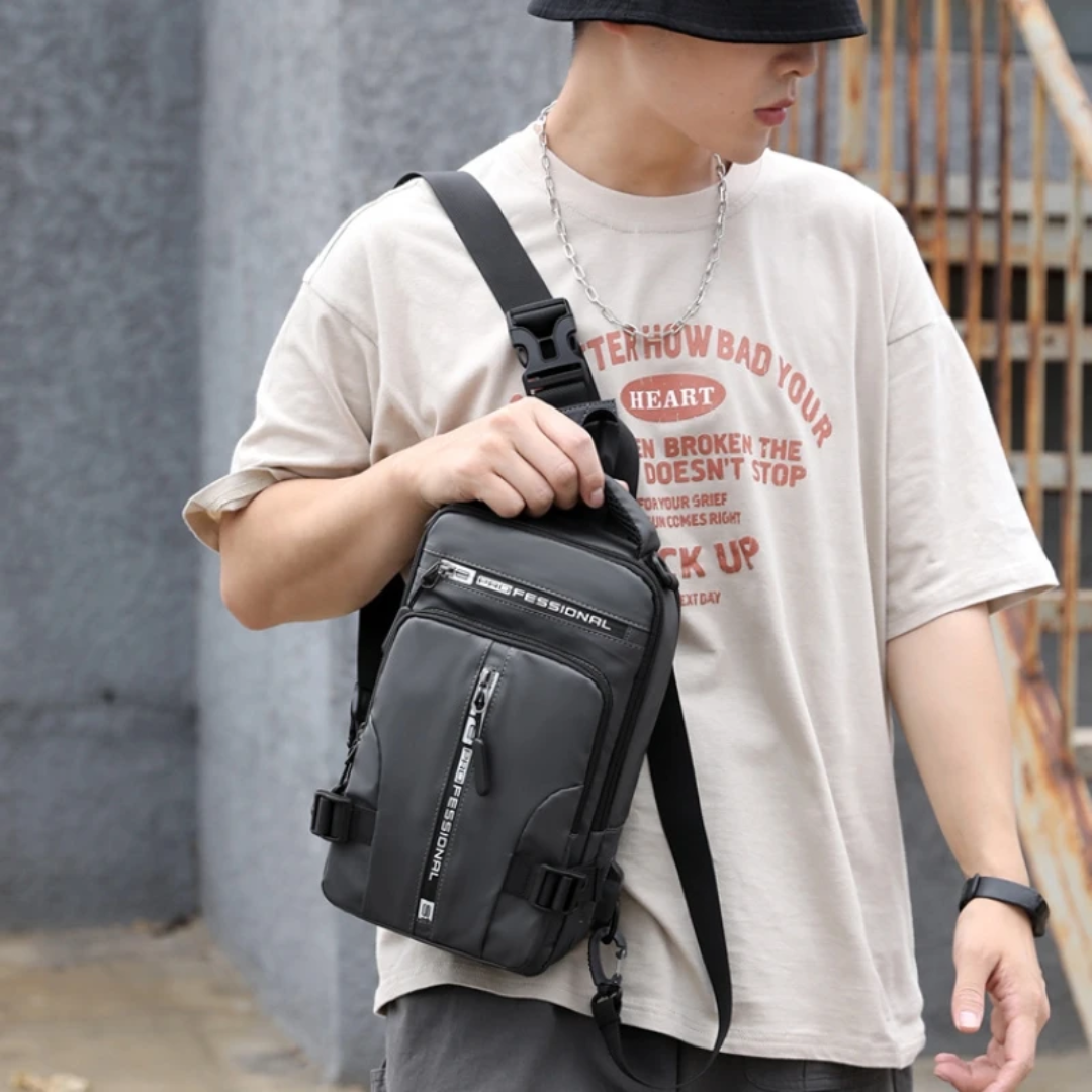 Waterproof Crossbody Bag with USB Charging Port – Stylish, Spacious & Convenient for Travel and Daily Use