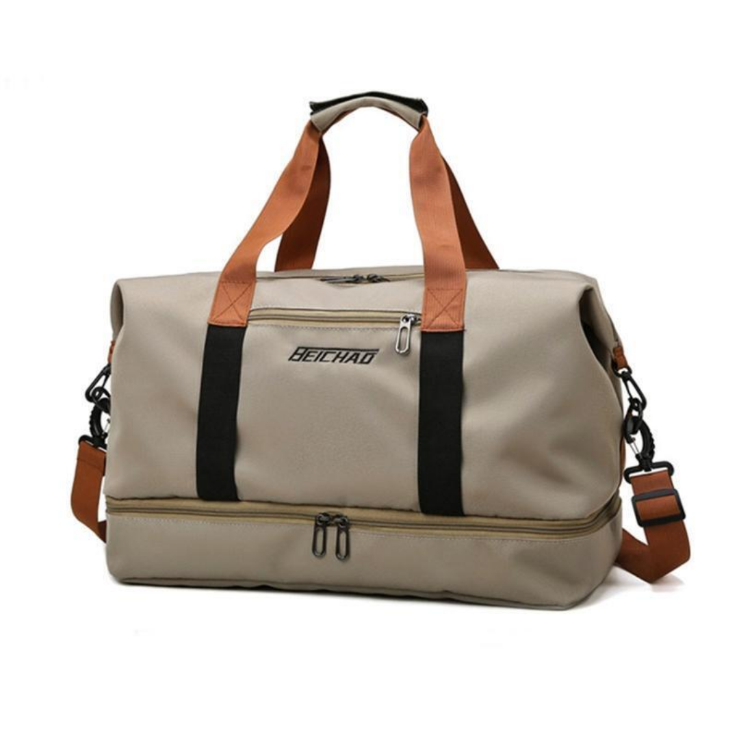Waterproof Gym Duffel Bag with Shoe & Wet-Dry Compartments – Travel-Ready Sport & Weekend Bag