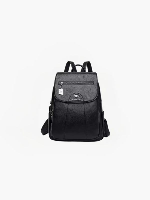 Remi Women's Anti-Theft PU Leather Backpack with RFID Protection – Stylish & Secure Daypack