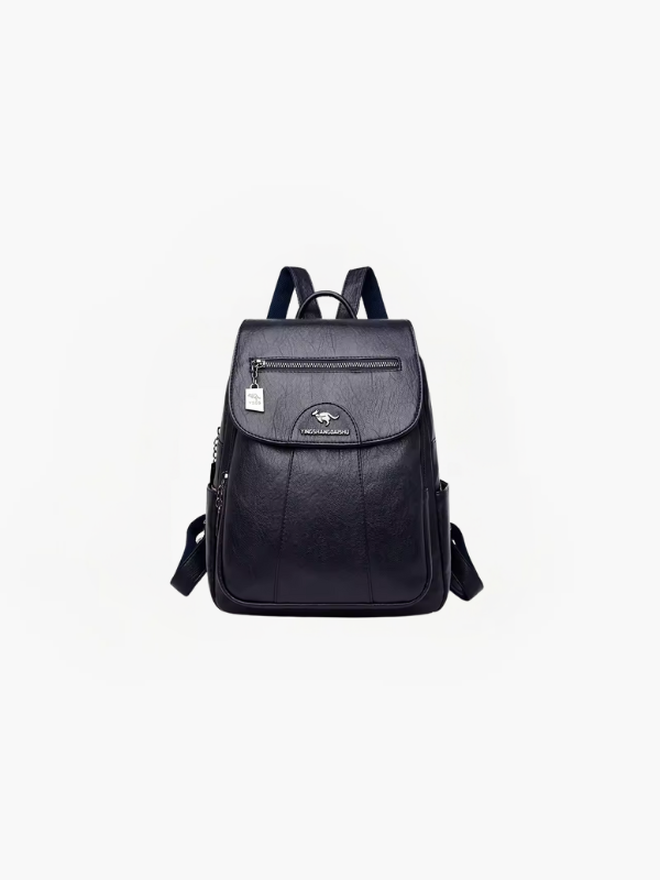 Remi Women's Anti-Theft PU Leather Backpack with RFID Protection – Stylish & Secure Daypack