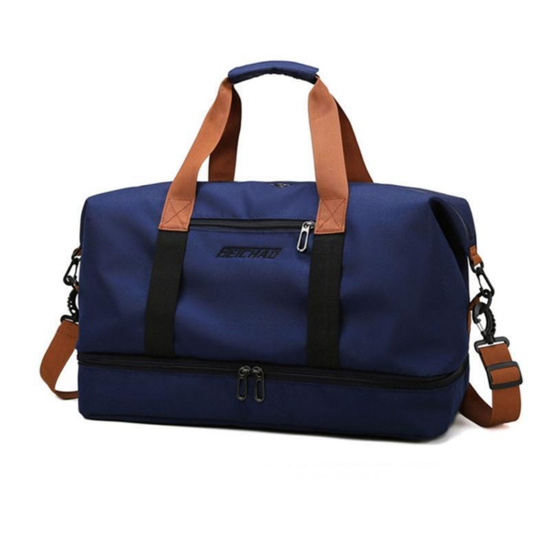 Waterproof Gym Duffel Bag with Shoe & Wet-Dry Compartments – Travel-Ready Sport & Weekend Bag