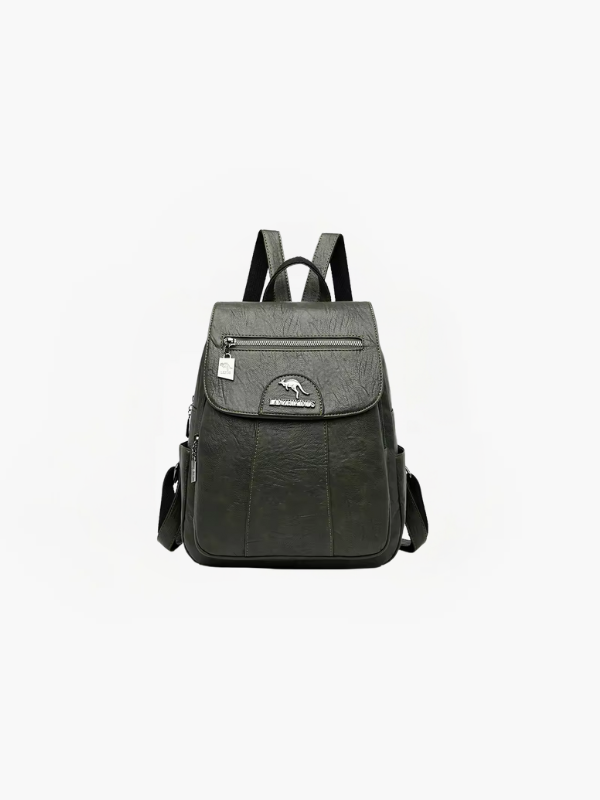 Remi Women's Anti-Theft PU Leather Backpack with RFID Protection – Stylish & Secure Daypack