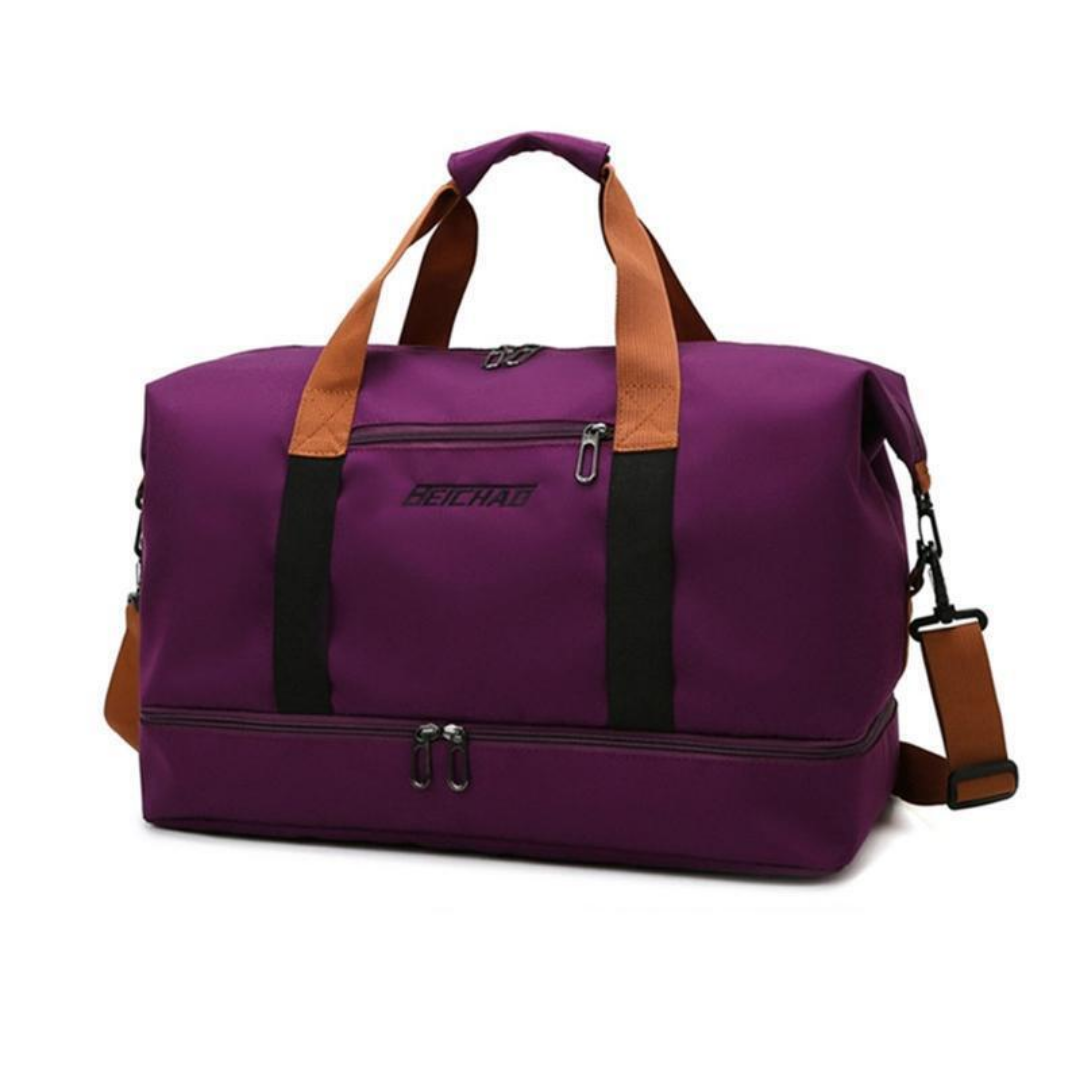 Waterproof Gym Duffel Bag with Shoe & Wet-Dry Compartments – Travel-Ready Sport & Weekend Bag