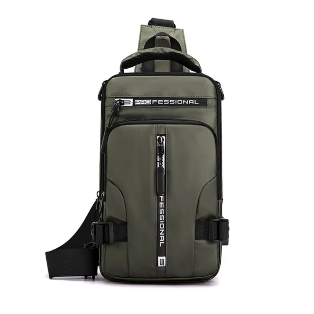 Waterproof Crossbody Bag with USB Charging Port – Stylish, Spacious & Convenient for Travel and Daily Use