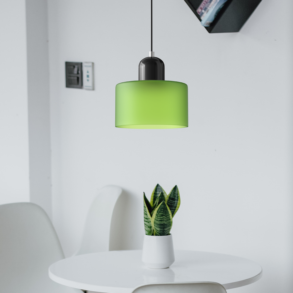 Elongated Halo Pendant Light – Modern Hanging Ceiling Fixture for Dining, Kitchen & Hallway