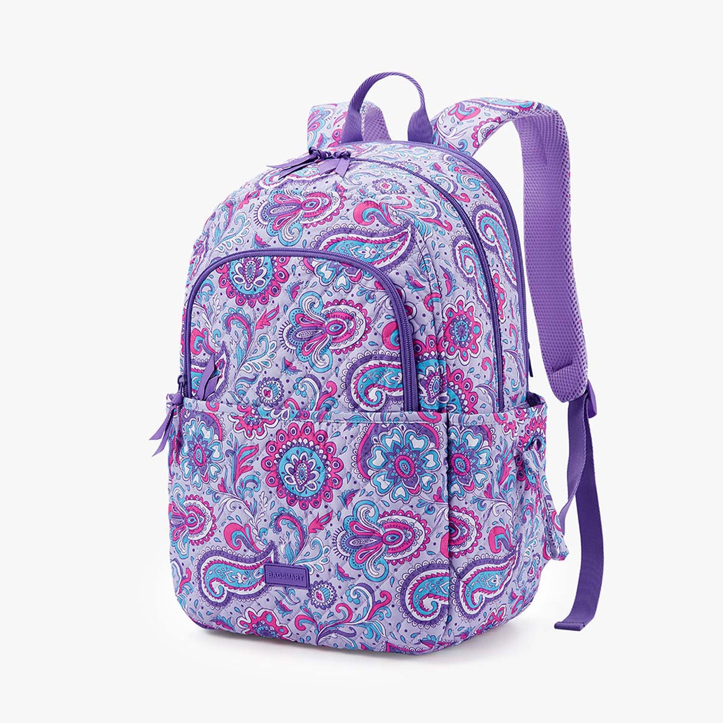 Black Backpack with Laptop Compartment & Side Pockets – Lightweight, Water-Resistant & Stylish for School or Work