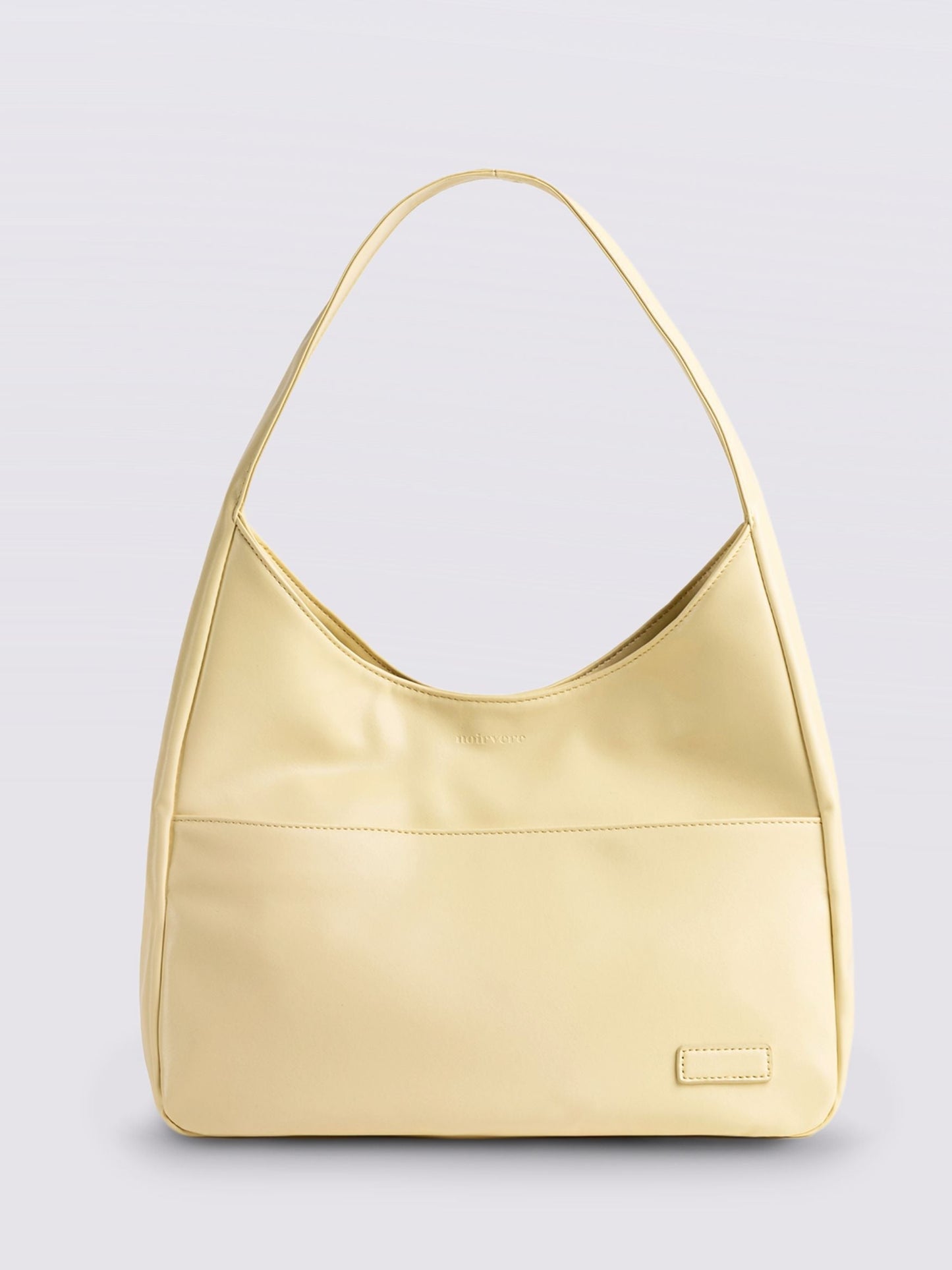 Minimalist Hobo Shoulder Bag – Vegan Leather