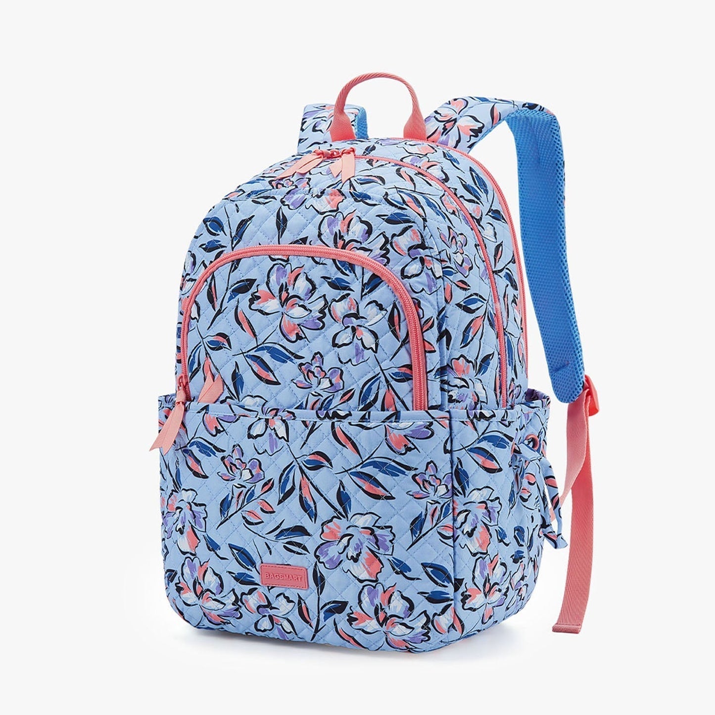 Black Backpack with Laptop Compartment & Side Pockets – Lightweight, Water-Resistant & Stylish for School or Work