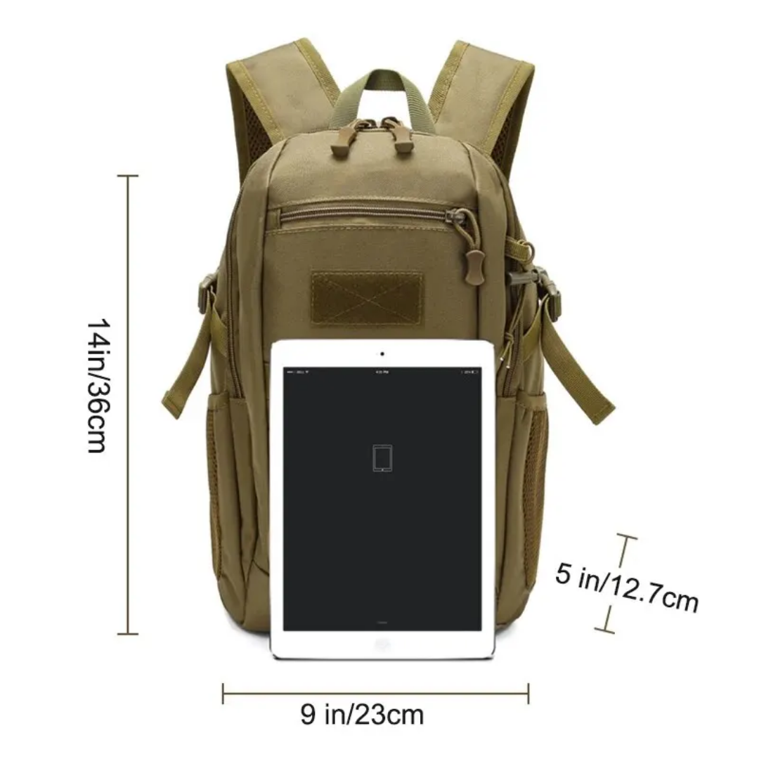 15L Lightweight Outdoor Backpack – Durable, Water-Resistant, Multi-Compartment Hiking Daypack
