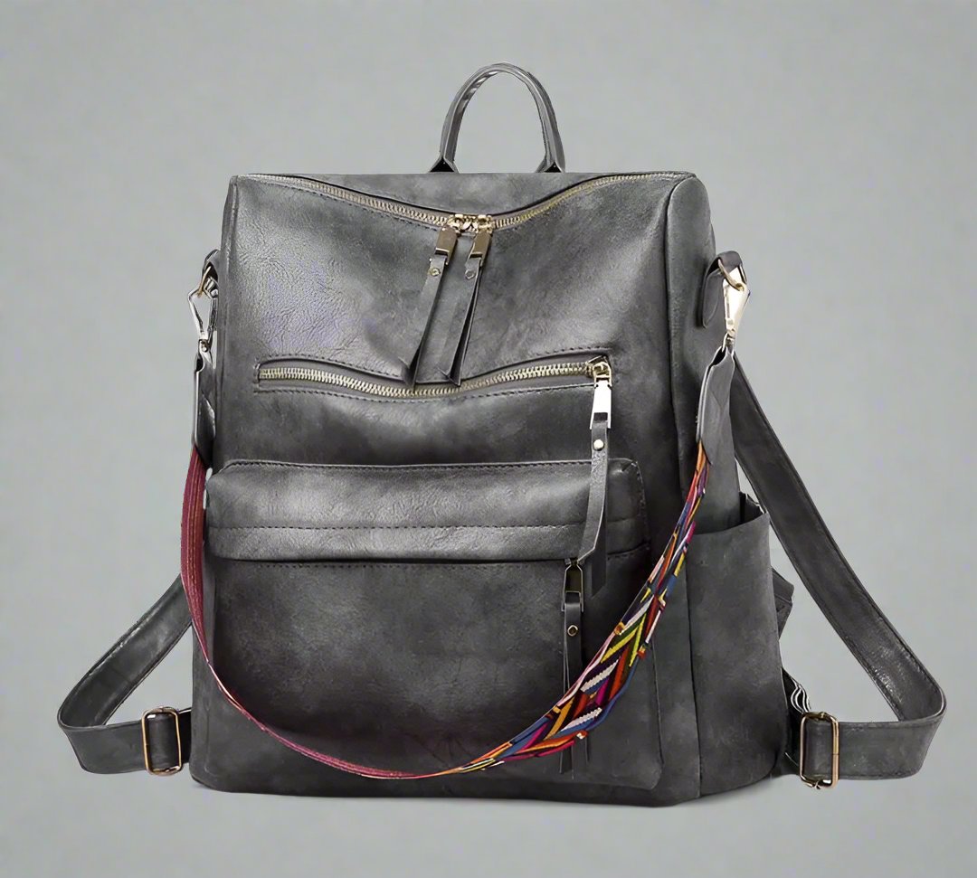 Margaret Vegan Leather Backpack for Women – Stylish, Spacious & Eco-Friendly