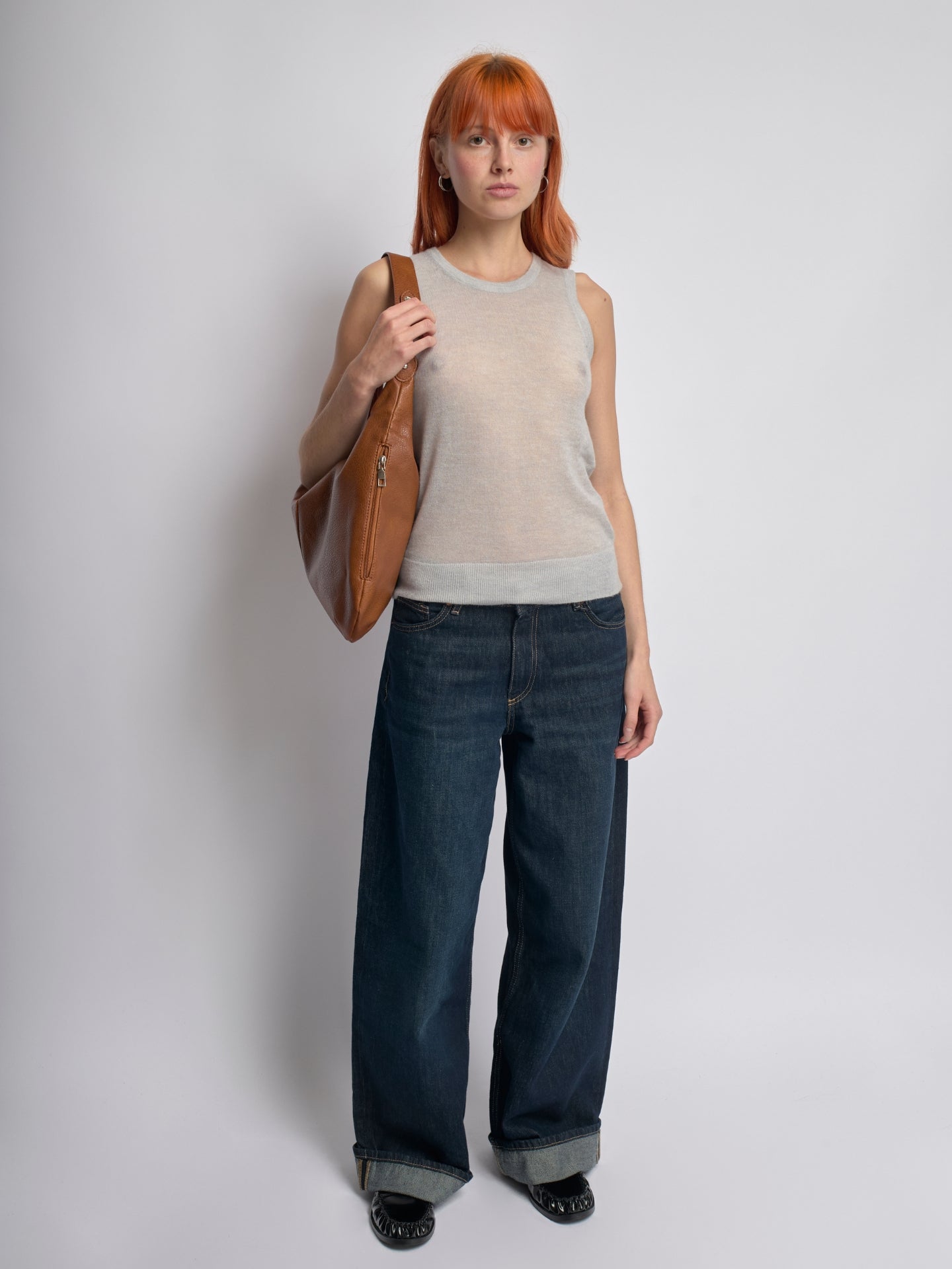 Spacious Shoulder Bag – Vegan Leather