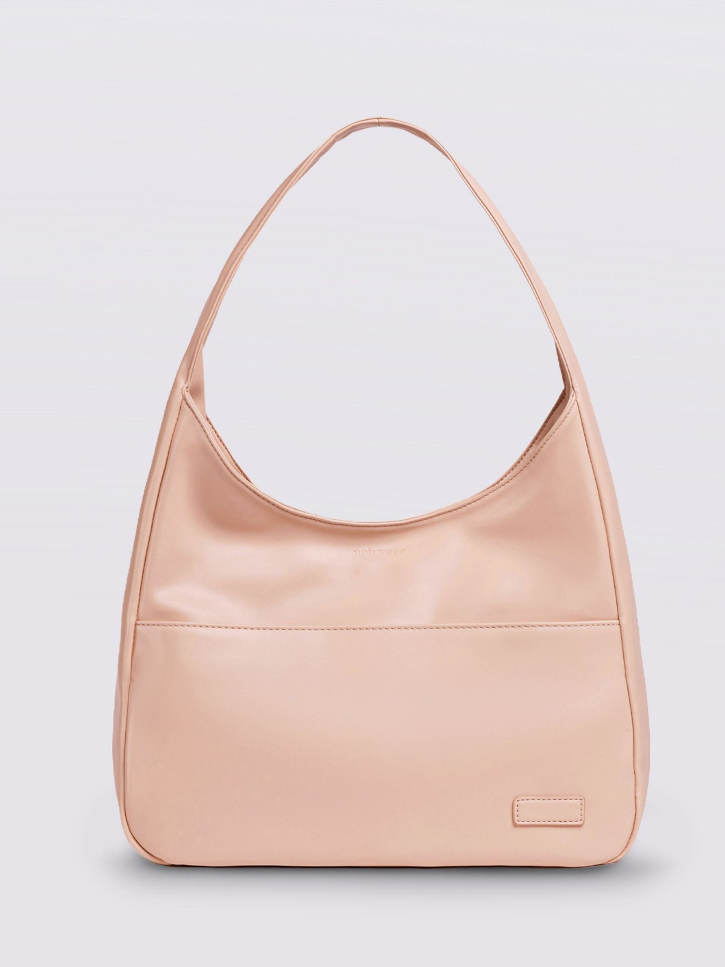 Minimalist Hobo Shoulder Bag – Vegan Leather