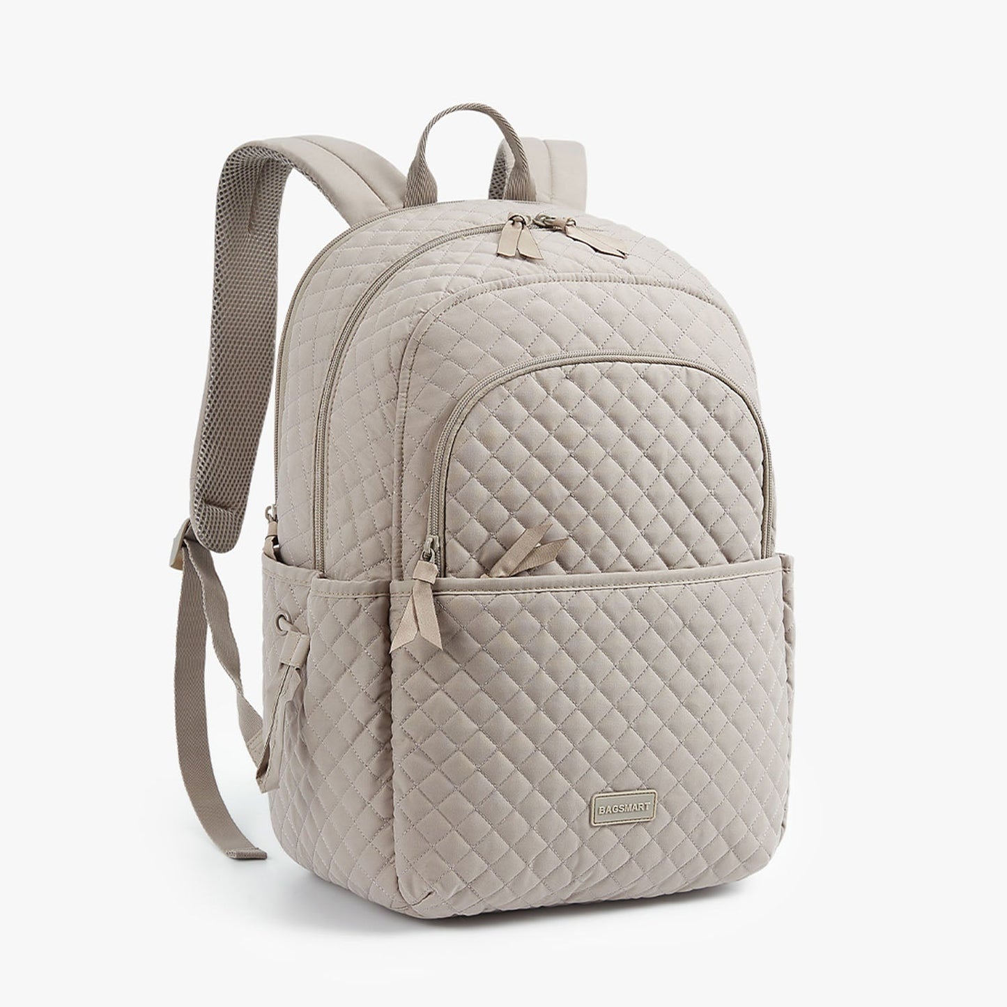 Black Backpack with Laptop Compartment & Side Pockets – Lightweight, Water-Resistant & Stylish for School or Work