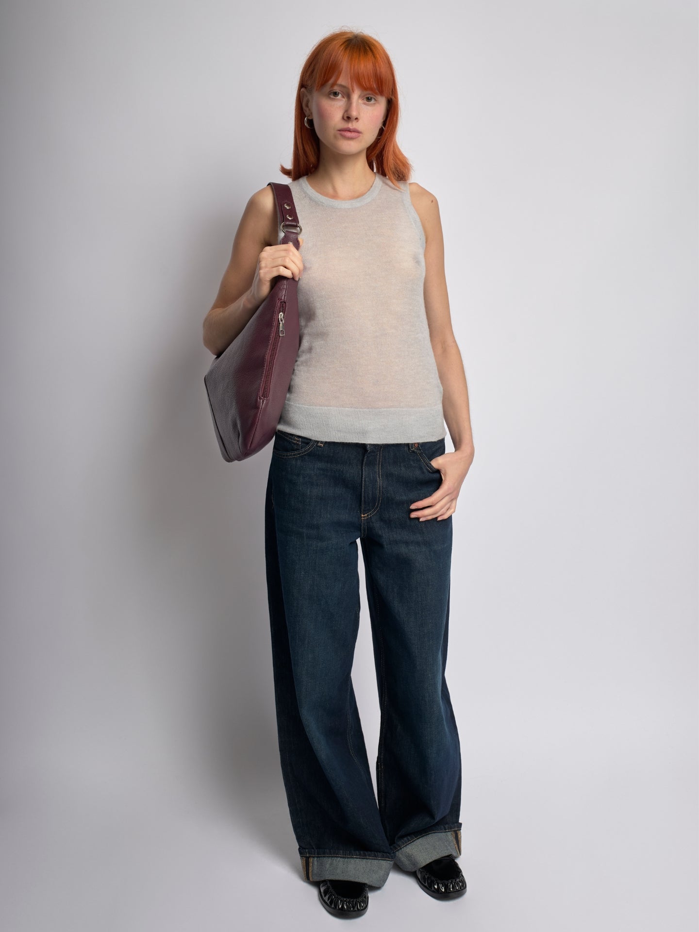 Spacious Shoulder Bag – Vegan Leather