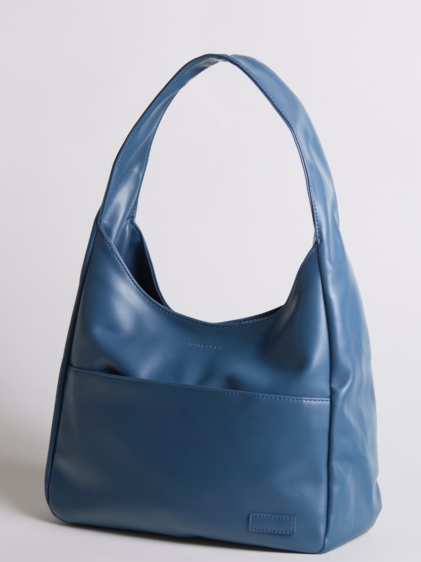 Minimalist Hobo Shoulder Bag – Vegan Leather