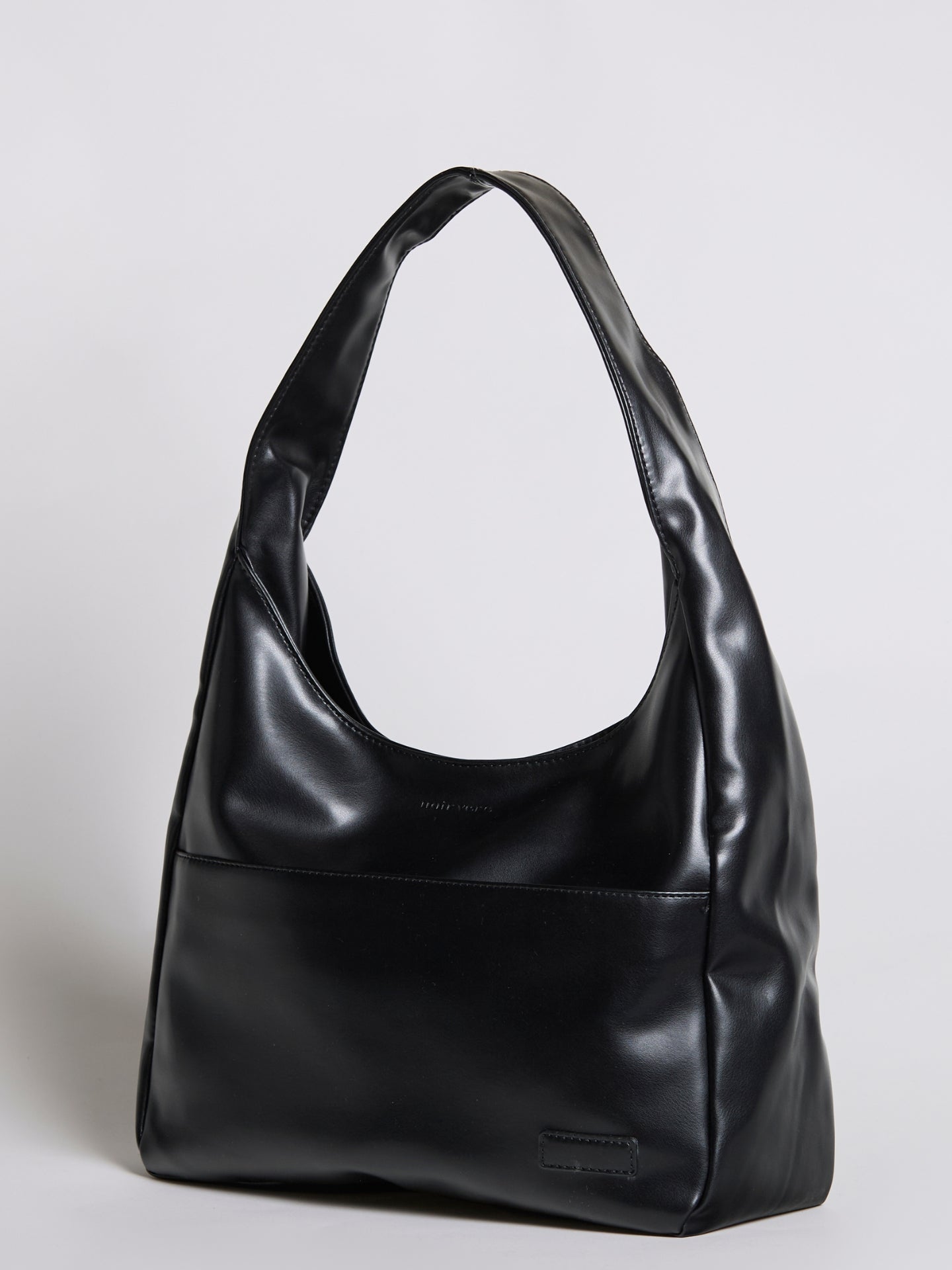 Minimalist Hobo Shoulder Bag – Vegan Leather