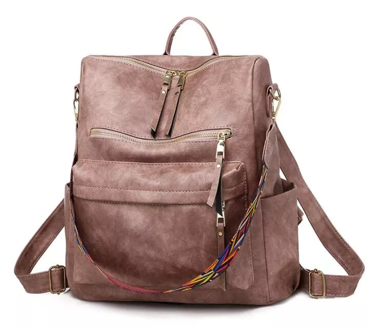 Vegan Leather Backpack – Spacious, Comfortable & Stylish