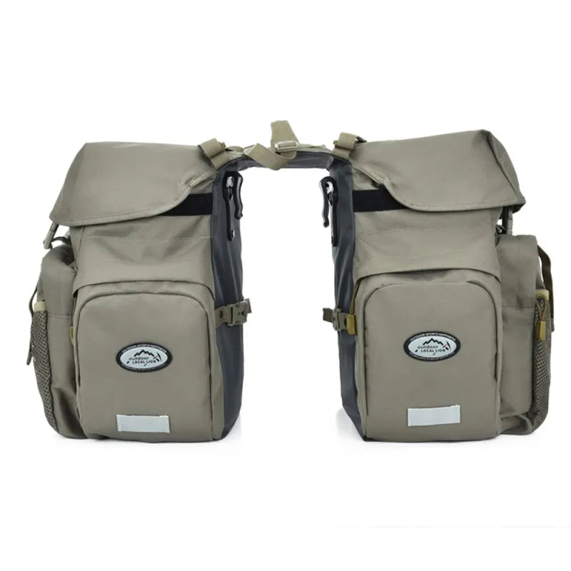 Waterproof Bike Pannier – Double Rear Bag with Large Storage Capacity