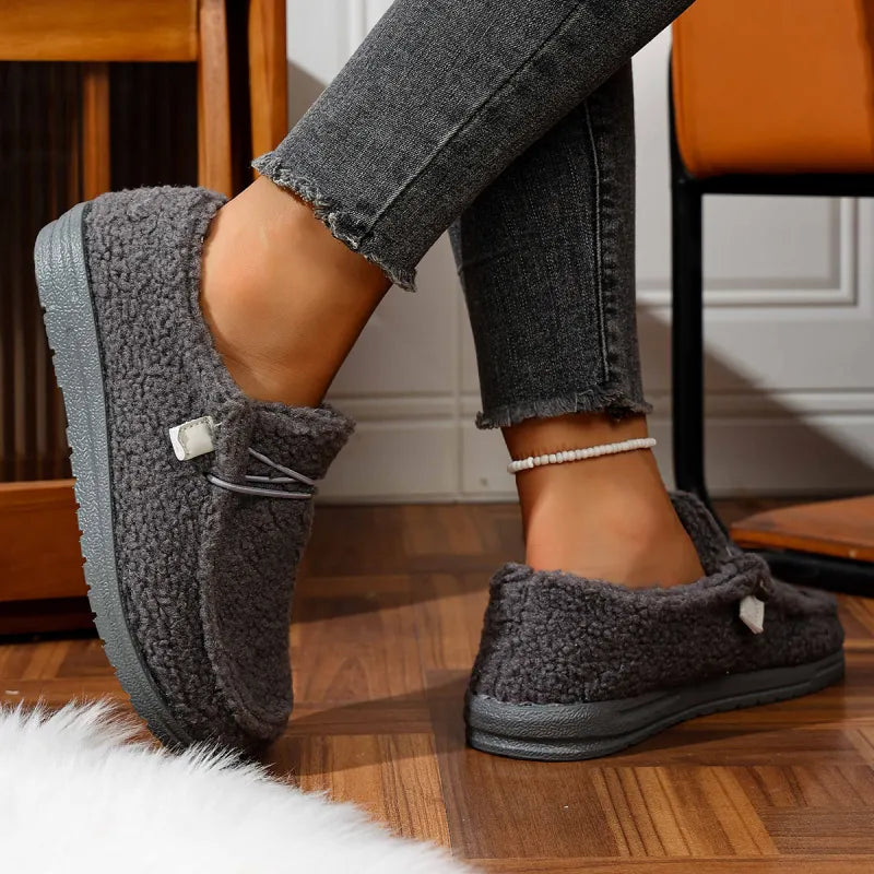 Zyvanna Cozy Teddy Slippers – Plush, Cloud-Like Comfort for Cold Weather | Indoor & Outdoor Wear | Unisex