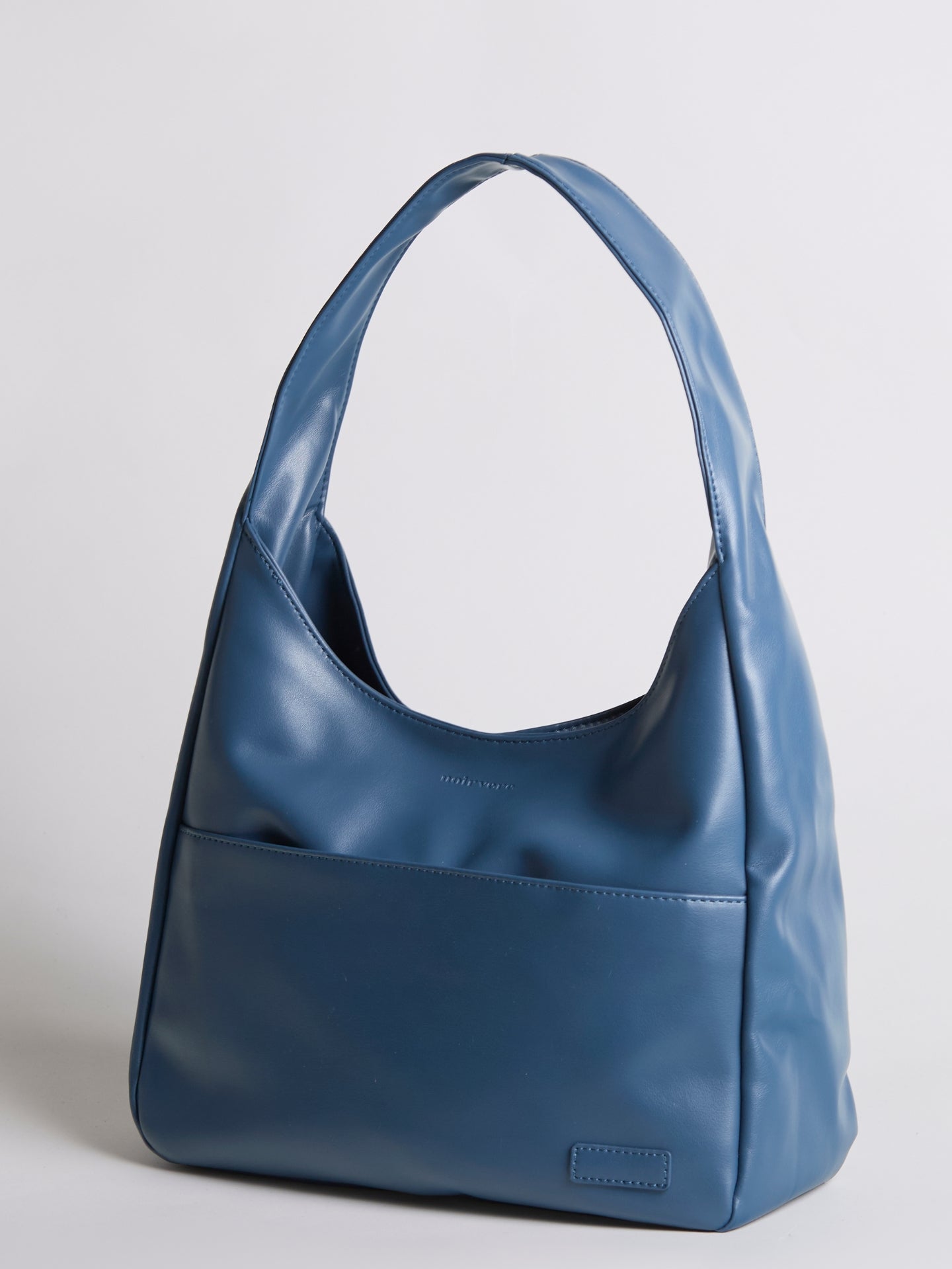 Minimalist Hobo Shoulder Bag – Vegan Leather