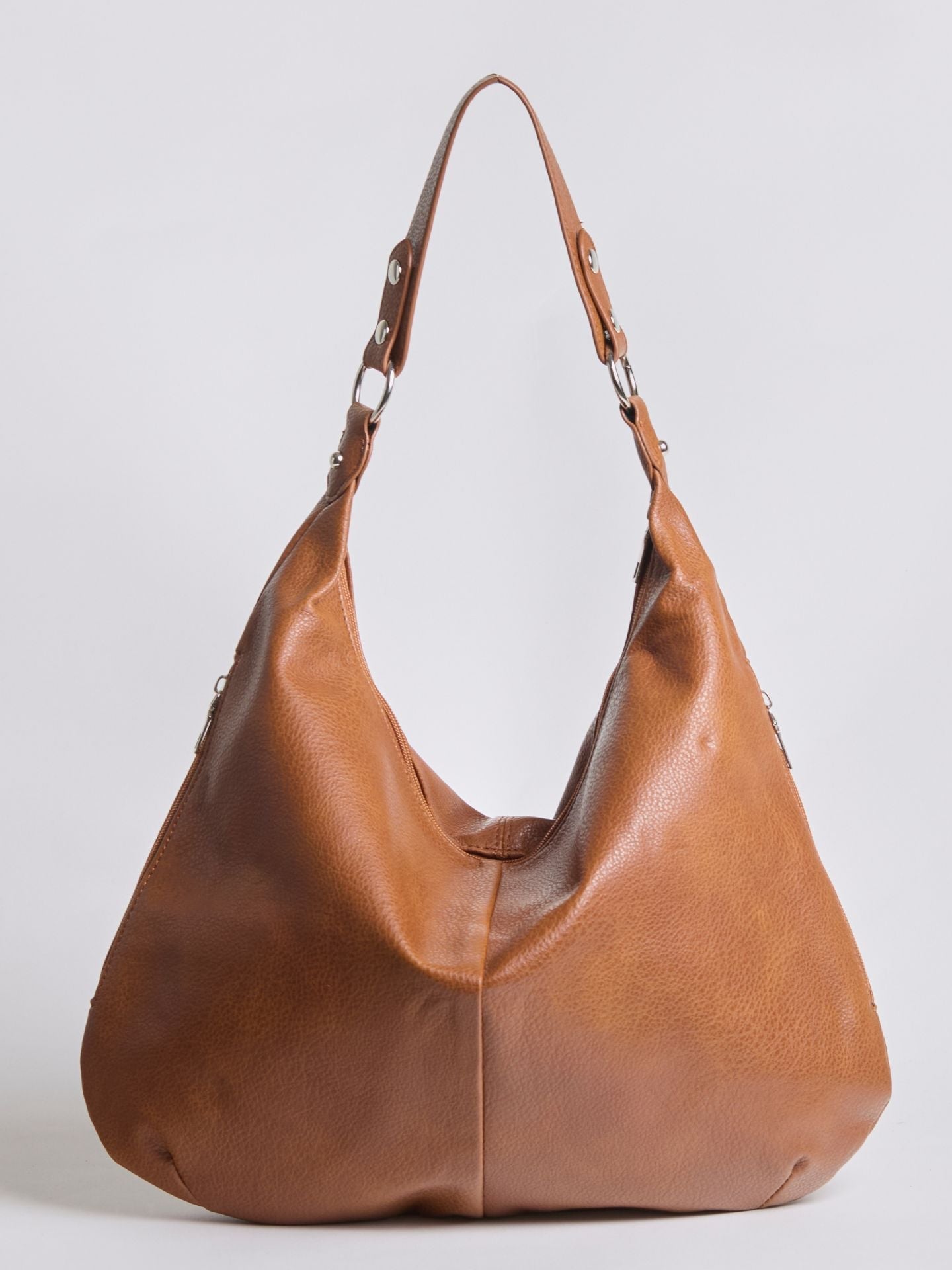 Spacious Shoulder Bag – Vegan Leather