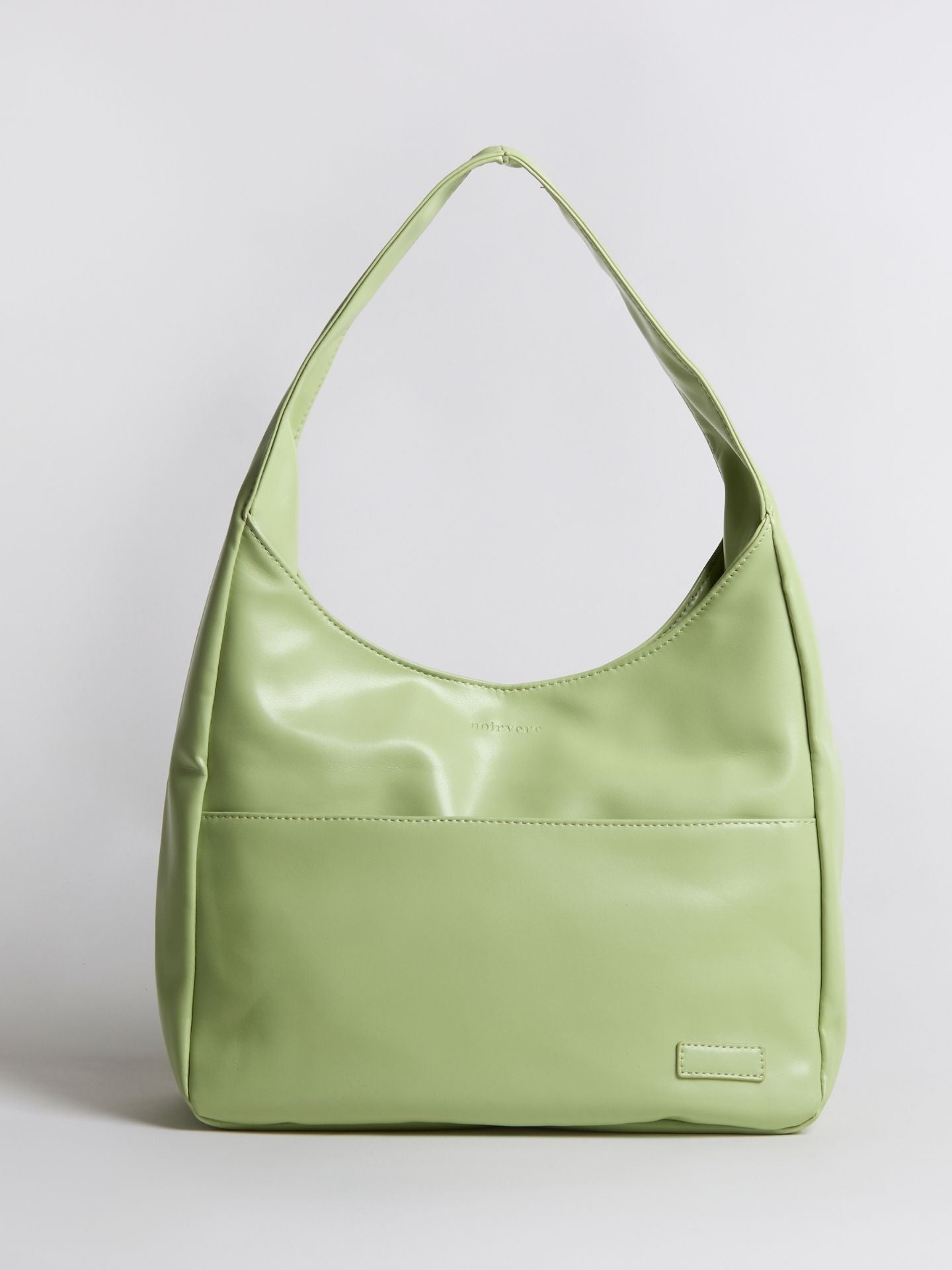 Minimalist Hobo Shoulder Bag – Vegan Leather
