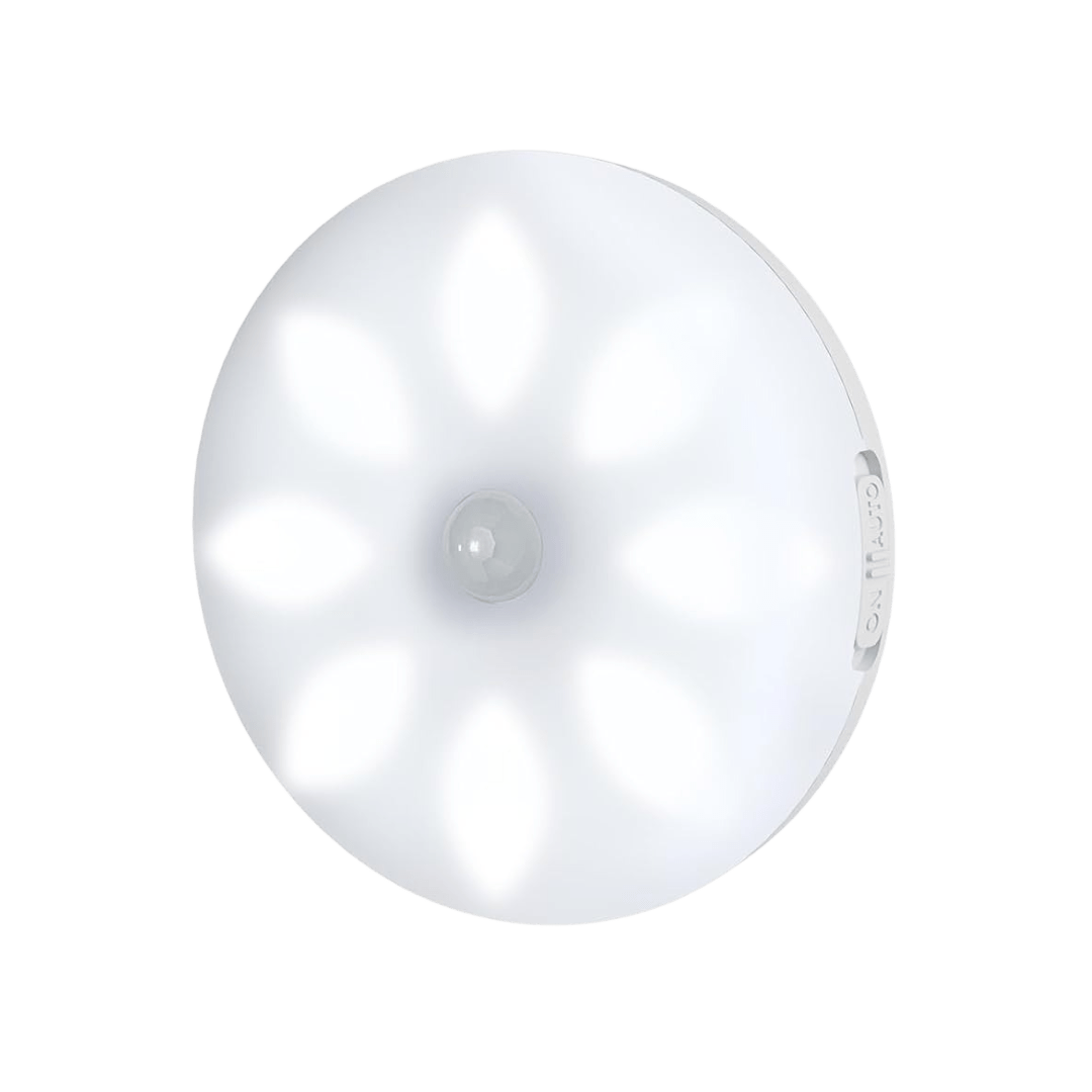 Wireless LED Puck Lights with Remote Control – Dimmable Under Cabinet Lighting with Timer & Adhesive Mount – Battery Operated, 3 Color Modes