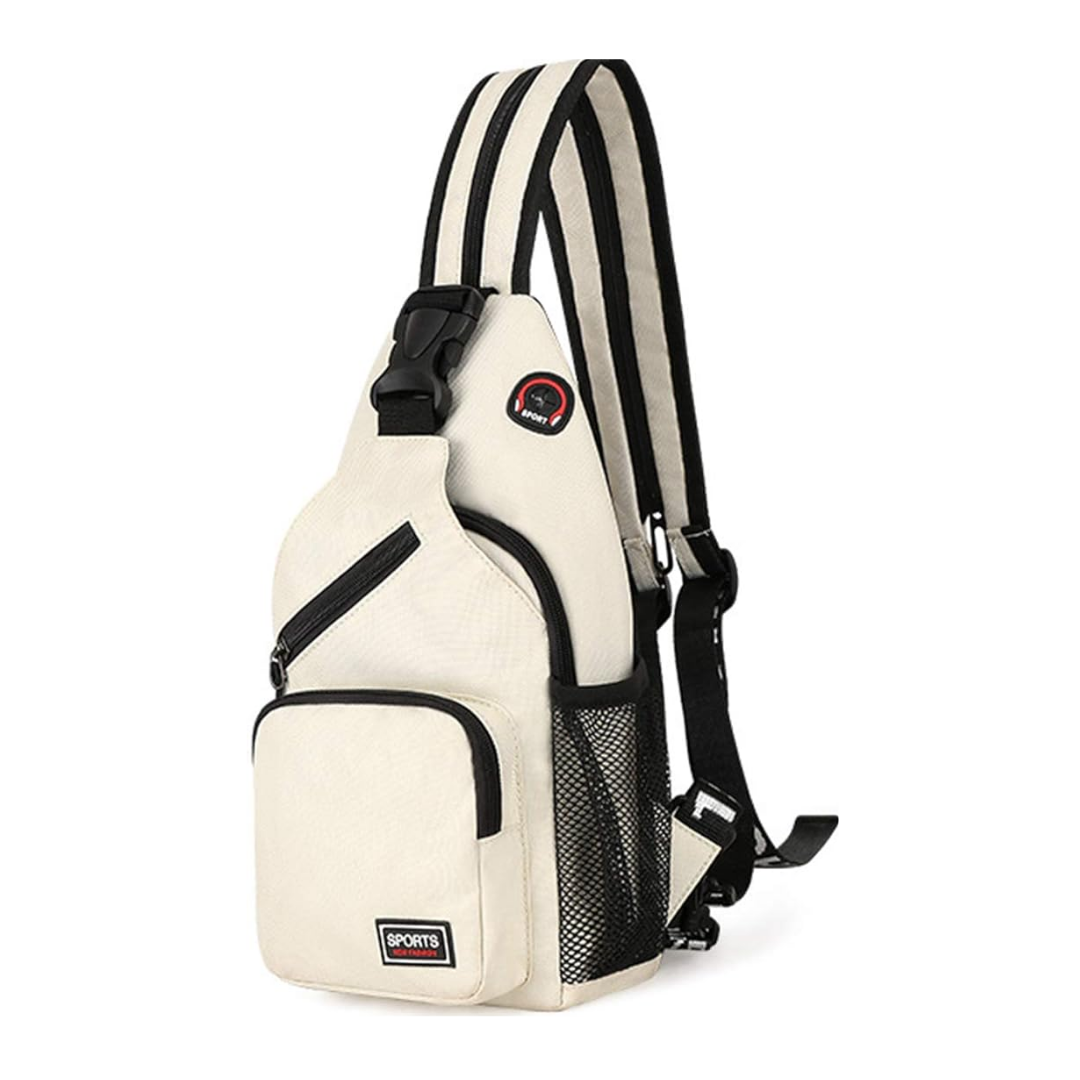 Lightweight Canvas Shoulder Bag - Casual Everyday Bag with Adjustable Strap