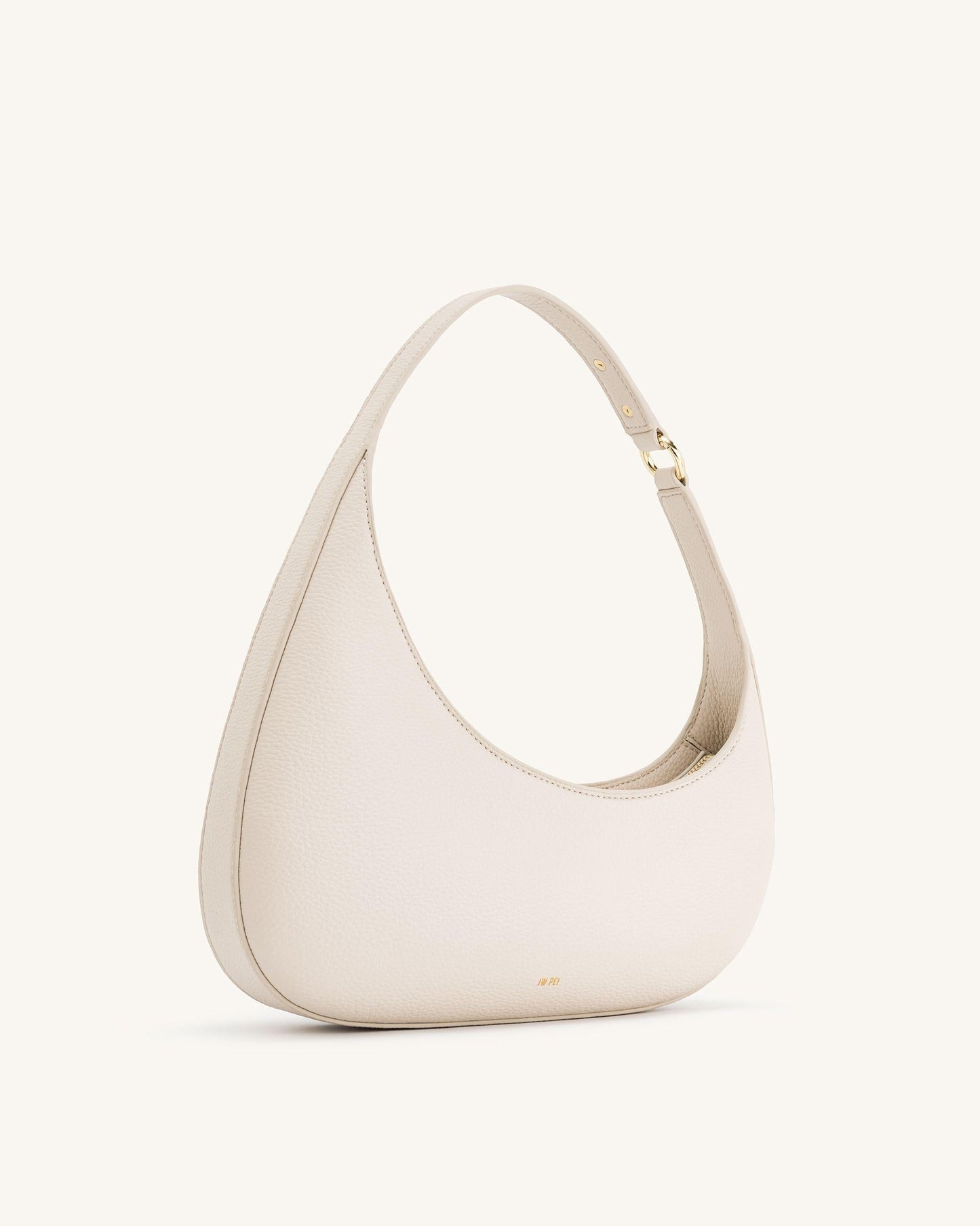 Minimalist Drop-Shaped Vegan Leather Shoulder Bag ‒ Modern Chic & Lightweight