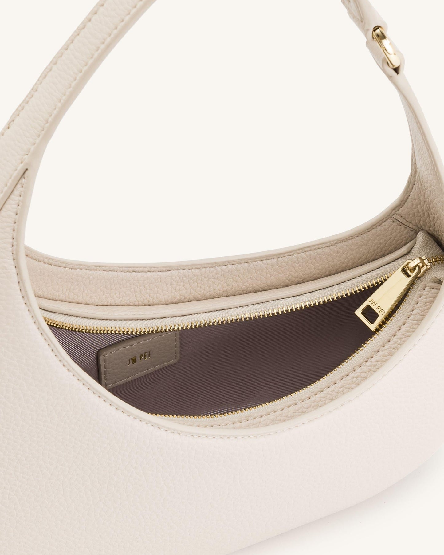 Minimalist Drop-Shaped Vegan Leather Shoulder Bag ‒ Modern Chic & Lightweight