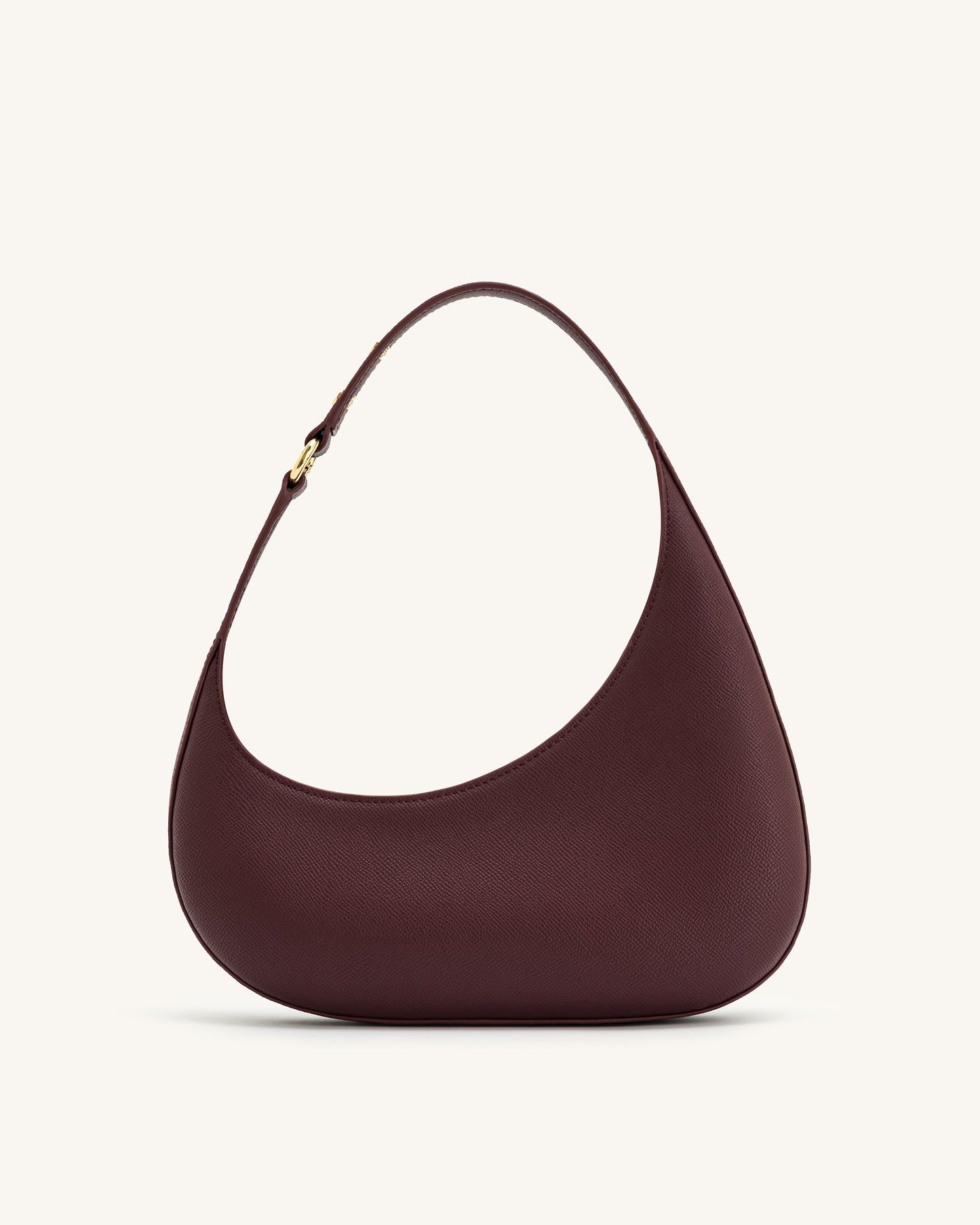 Minimalist Drop-Shaped Vegan Leather Shoulder Bag ‒ Modern Chic & Lightweight