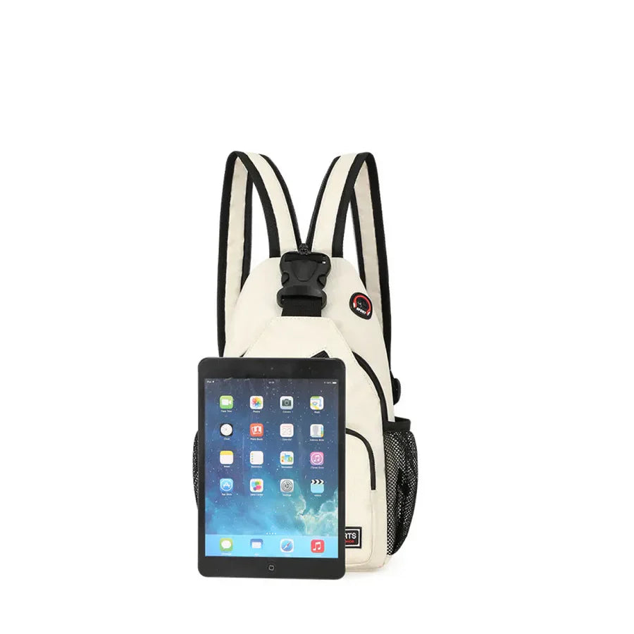 Sporty Crossbody Backpack – Compact, Practical & Comfortable Sling Bag for Daily Use