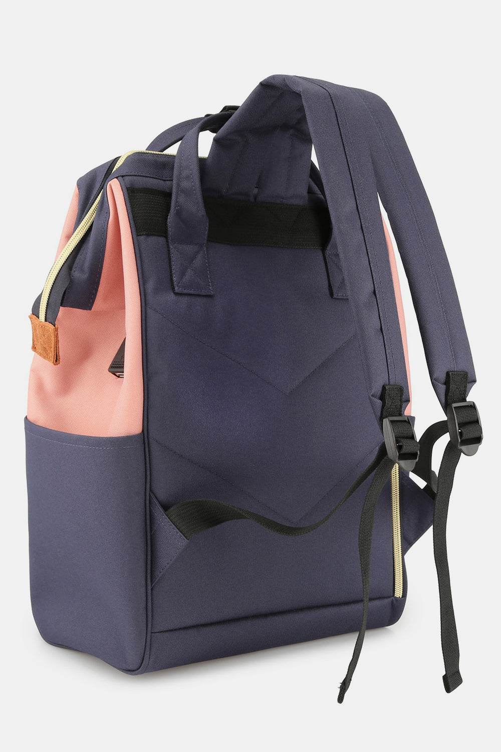 Holly Daze Waterproof Canvas Backpack – Eco-Friendly, Minimalist Japanese Design, Padded Laptop Compartment