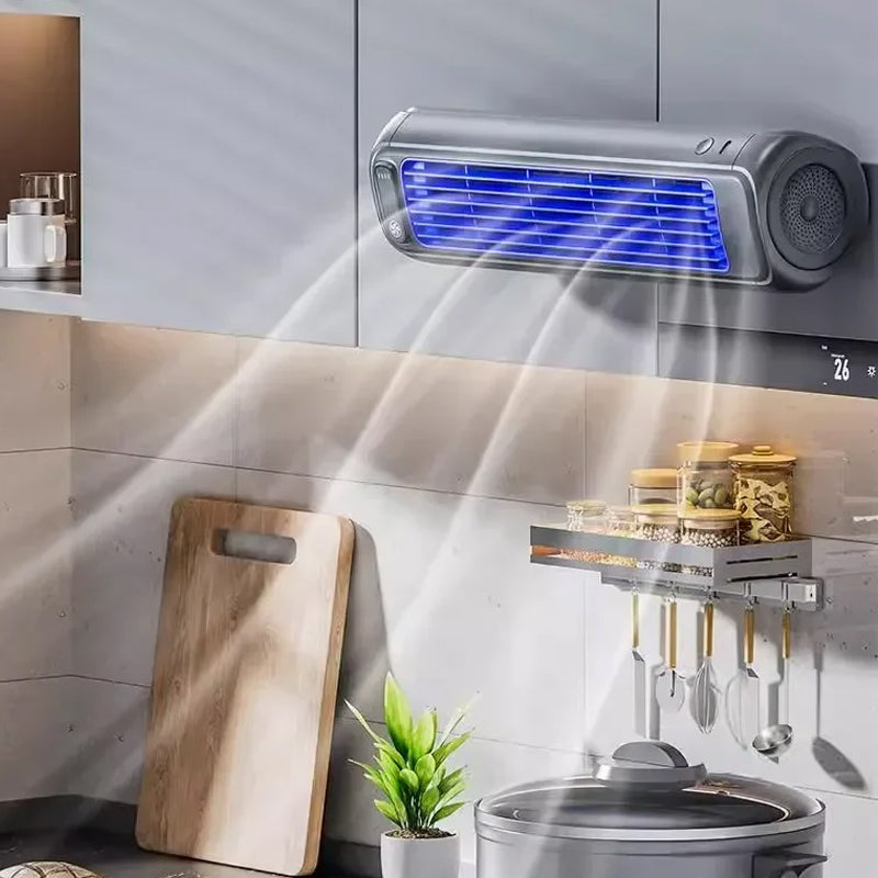 Portable Air Cooler with LED Light – 2-in-1 Fan & Air Purifier for Home & Office