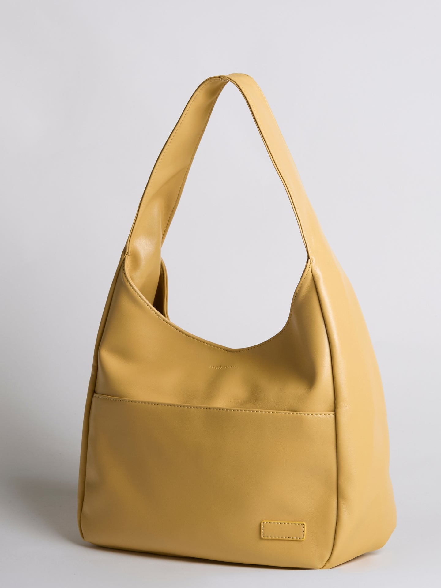 Minimalist Hobo Shoulder Bag – Vegan Leather