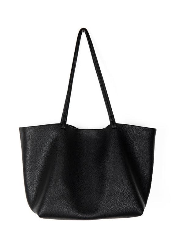 Timeless Leather Tote Bag – Work & Casual Laptop Shopper (Genuine / Vegan Leather)